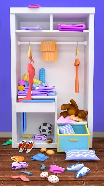 Fill the Closet: Organize Game (Фил зе Клозет)  [МОД Бесконечные деньги] Screenshot 1