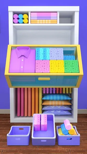 Fill the Closet: Organize Game (Фил зе Клозет)  [МОД Бесконечные деньги] Screenshot 3