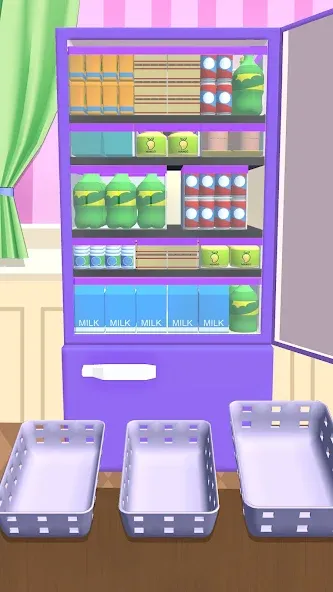 Fill Up Fridge：Organizing Game  [МОД Menu] Screenshot 5