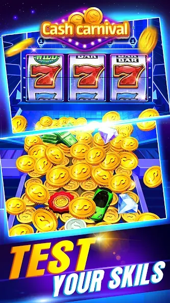 Cash Carnival Coin Pusher Game (Кэш Карнавал Монетный Толкатель Игра)  [МОД Unlocked] Screenshot 3