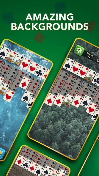 FreeCell Classic Card Game (ФриСел Классическая карточная игра)  [МОД Все открыто] Screenshot 2