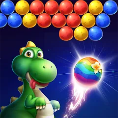 Взлом Bubble Shooter Primitive Eggs (Бабл Шутер Примитивные Яйца)  [МОД Меню] - стабильная версия apk на Андроид