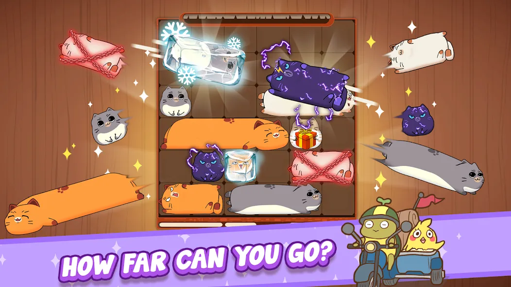 Haru Cats: Cute Sliding Puzzle (Хару Кэтс)  [МОД Меню] Screenshot 3