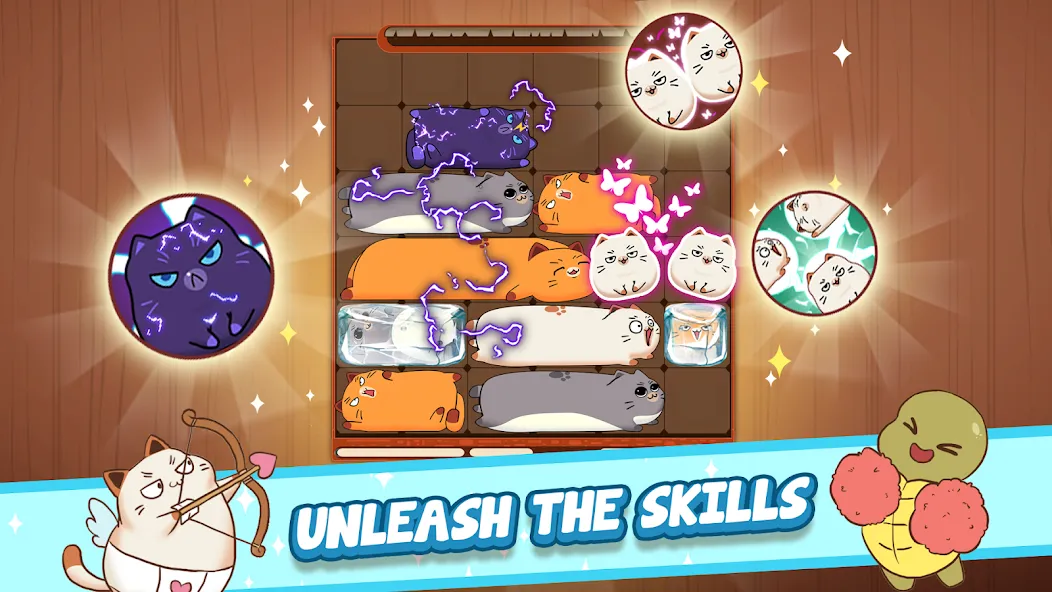 Haru Cats: Cute Sliding Puzzle (Хару Кэтс)  [МОД Меню] Screenshot 4