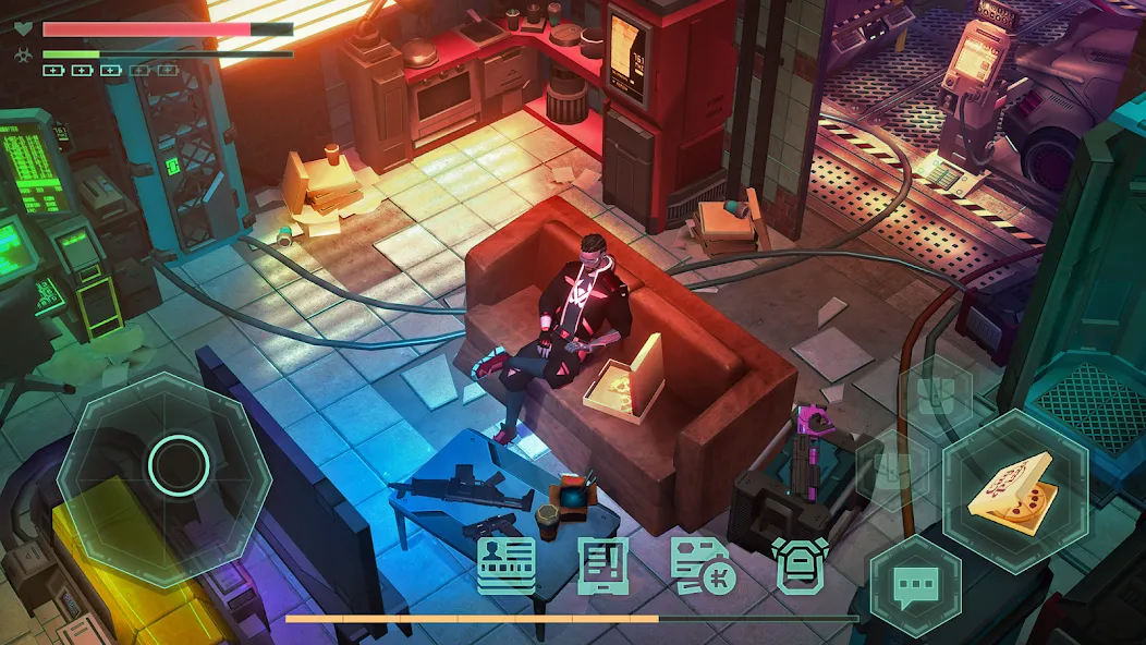 Cyberika: Action Cyberpunk RPG (Сайберика)  [МОД Menu] Screenshot 2