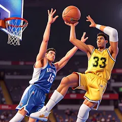 Взлом Dunk Smash: Basketball Games (Баскетбольные игры)  [МОД Все открыто] - последняя версия apk на Андроид