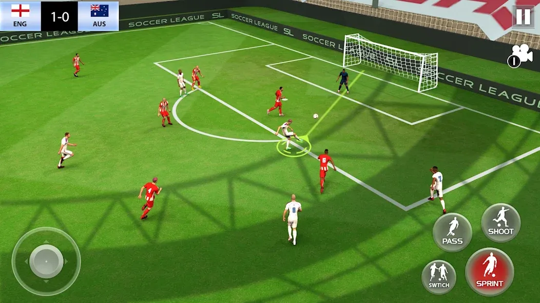 Play Football: Soccer Games (тар Футбол 23)  [МОД Unlimited Money] Screenshot 2