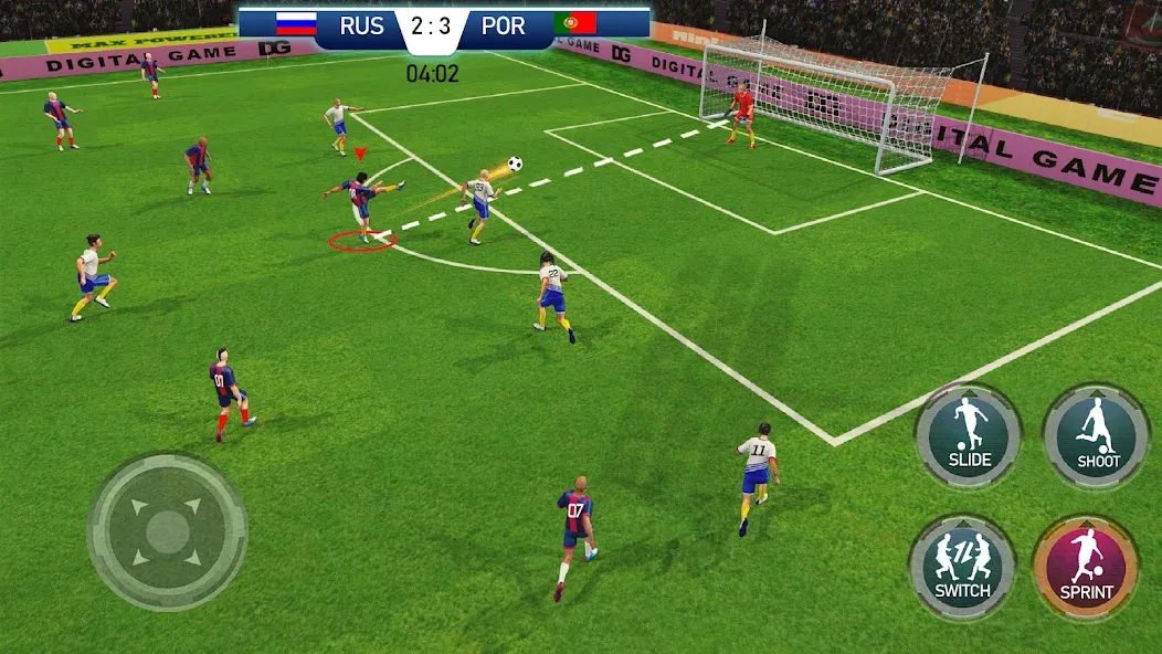 Play Football: Soccer Games (тар Футбол 23)  [МОД Unlimited Money] Screenshot 5