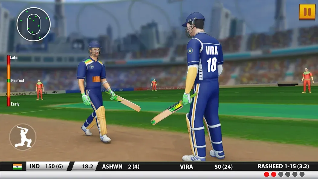 World Cricket Games :T20 Cup (Ворлд Крикет Геймс)  [МОД Mega Pack] Screenshot 4