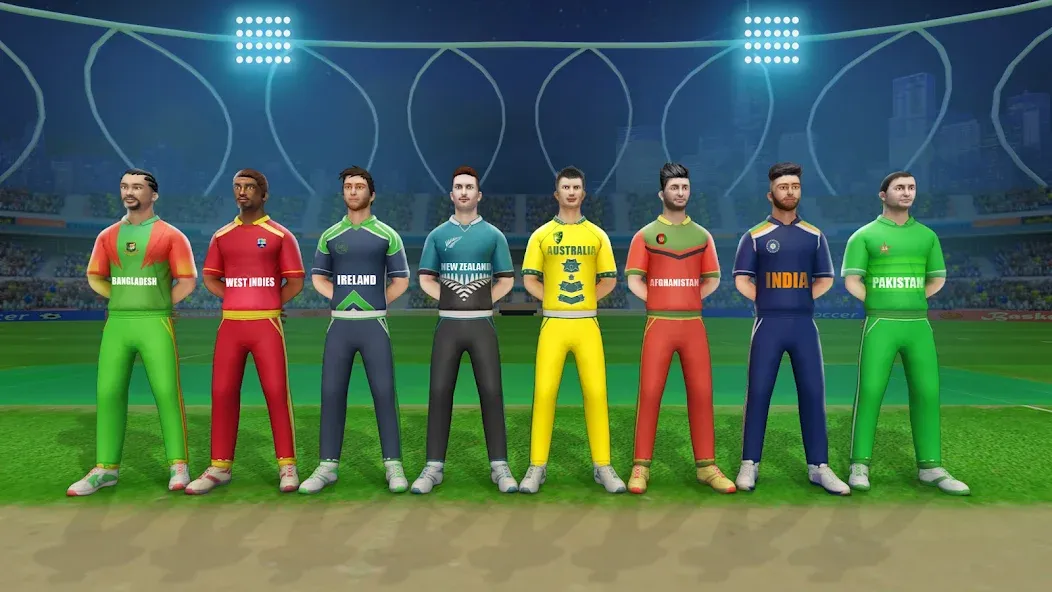 World Cricket Games :T20 Cup (Ворлд Крикет Геймс)  [МОД Mega Pack] Screenshot 5