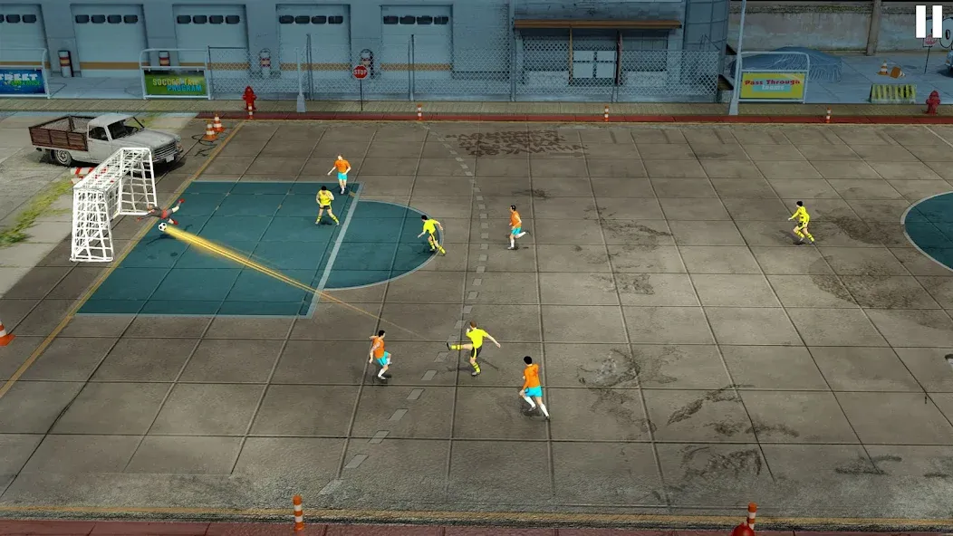 Street Football Kick Games (Уличный футбол Игры с ударами)  [МОД Бесконечные монеты] Screenshot 1