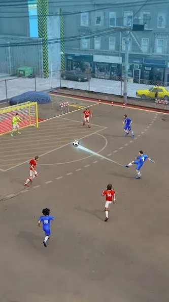 Street Football Kick Games (Уличный футбол Игры с ударами)  [МОД Бесконечные монеты] Screenshot 4