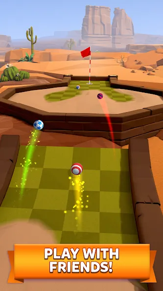 Golf Battle (Гольф баттл)  [МОД Бесконечные монеты] Screenshot 3