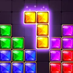 Взломанная Block Puzzle: Jewel Blast Game  [МОД Все открыто] - последняя версия apk на Андроид