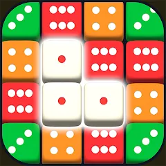 Скачать взломанную Dice Craft - Merge Puzzle (Дайс Крафт)  [МОД Много монет] - полная версия apk на Андроид