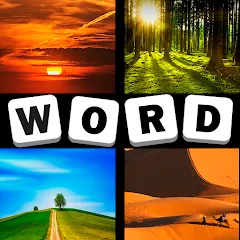 Взлом 4 Pics 1 Word Quiz Game  [МОД Бесконечные монеты] - полная версия apk на Андроид