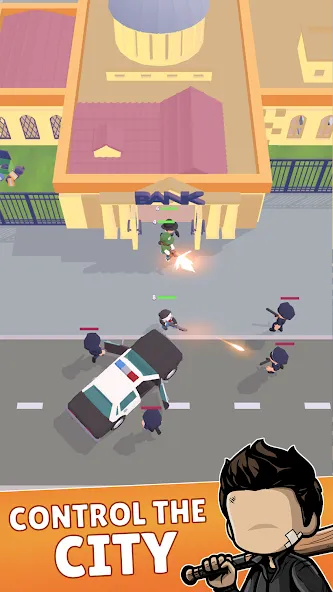 Merge Gangster Heist vs Police (Мердж Гангстер Хейст)  [МОД Много монет] Screenshot 4