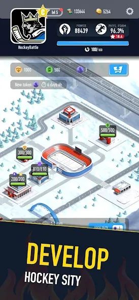 Hockey Battle 2 (Хоккей Батл 2)  [МОД Меню] Screenshot 1