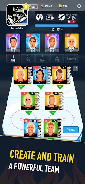 Hockey Battle 2 (Хоккей Батл 2)  [МОД Меню] Screenshot 3