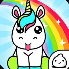 Взломанная Unicorn Evolution Merge Kawaii (Юникорн Эволюшн Мерж Кавай)  [МОД Unlimited Money] - стабильная версия apk на Андроид