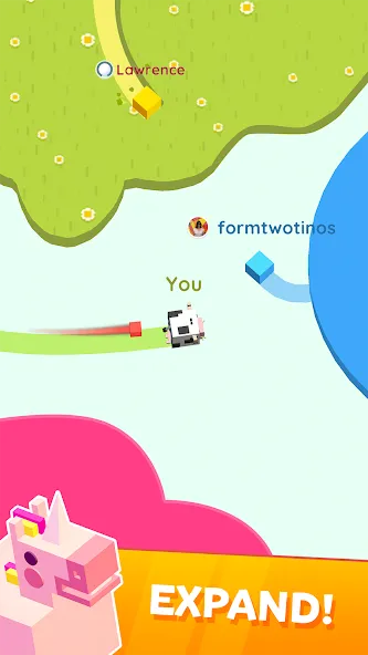 Paper.io 2  [МОД Unlimited Money] Screenshot 2