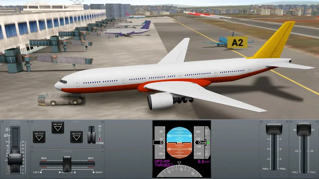 Airline Commander: Flight Game (ЭЙРЛАЙН КОМАНДЕР)  [МОД Много монет] Screenshot 2