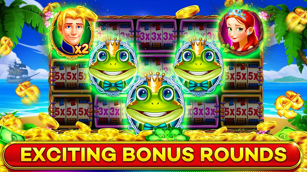 Jackpot Boom Casino Slot Games (Джекпот Бум Казино Игры на Слотмашинах)  [МОД Mega Pack] Screenshot 5