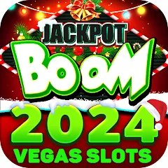 Взлом Jackpot Boom Casino Slot Games (Джекпот Бум Казино Игры на Слотмашинах)  [МОД Mega Pack] - полная версия apk на Андроид