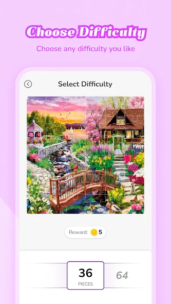 Fantasy Jigsaw - HD Puzzle (Фэнтези Пазл)  [МОД Бесконечные монеты] Screenshot 2