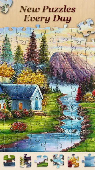 Jigsawscapes® - Jigsaw Puzzles (Джигсоускейпс)  [МОД Все открыто] Screenshot 3