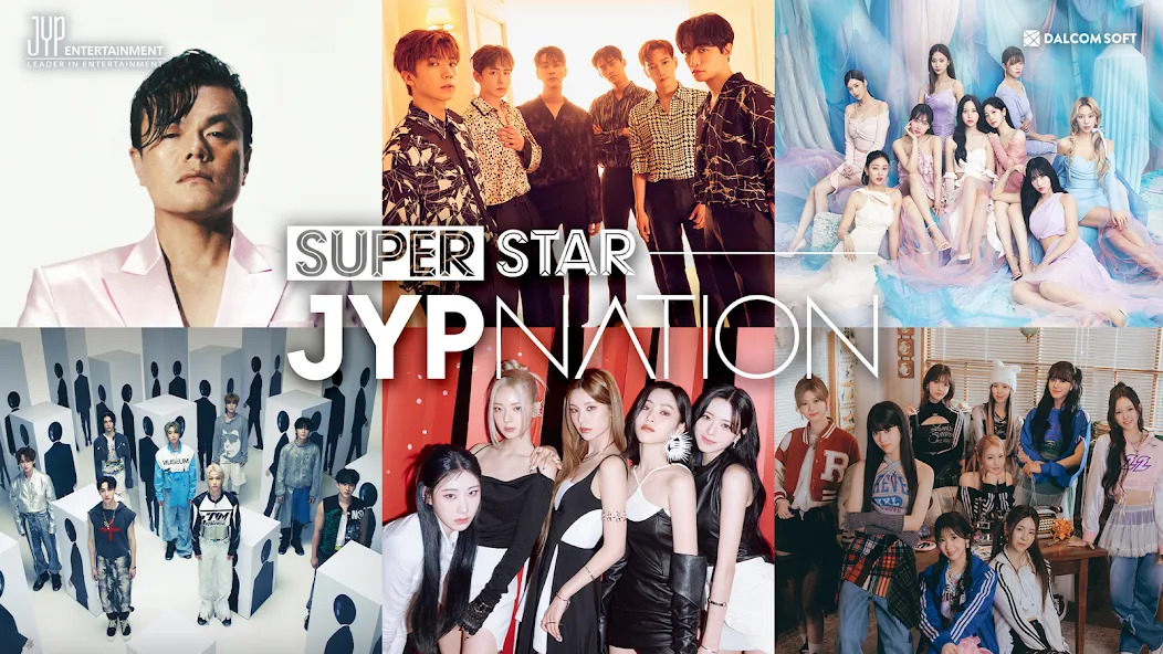 SUPERSTAR JYPNATION (УПЕРСТАР НЭЙШН)  [МОД Много монет] Screenshot 1