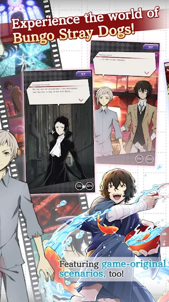 Bungo Stray Dogs: TotL (Бунго Бродячие псы)  [МОД Много денег] Screenshot 4