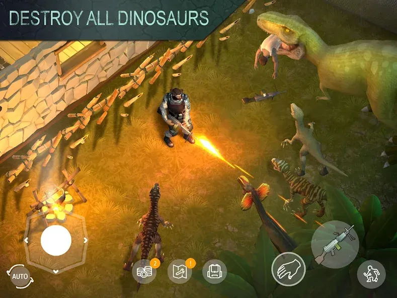 Jurassic Survival (Джурасик Сурвайвал)  [МОД Бесконечные деньги] Screenshot 3