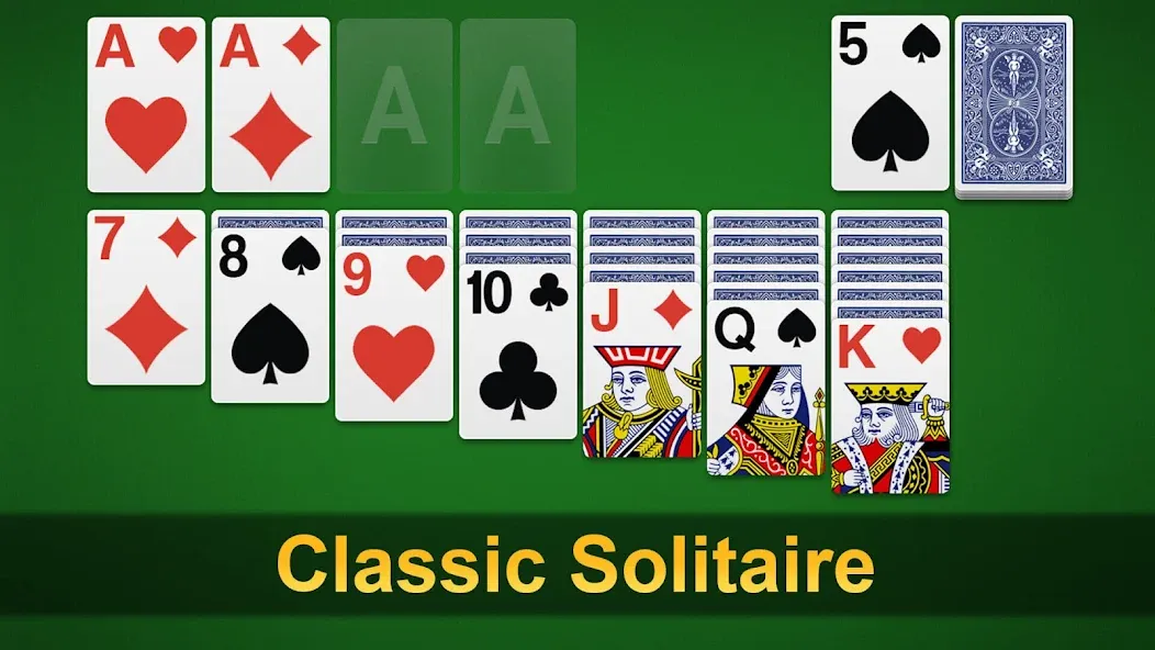 Klondike Solitaire - Patience  [МОД Unlimited Money] Screenshot 1