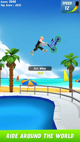 Max Air BMX (Макс Эйр БМХ)  [МОД Все открыто] Screenshot 3