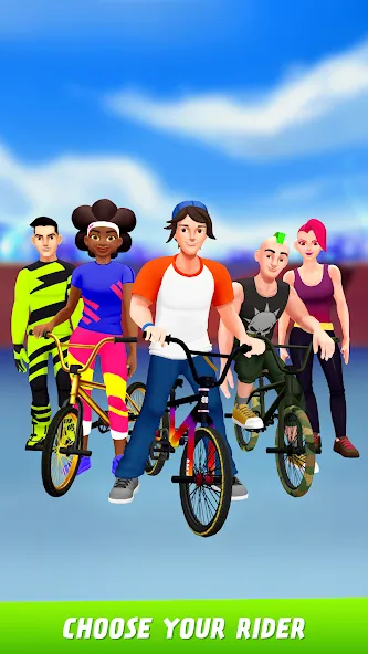 Max Air BMX (Макс Эйр БМХ)  [МОД Все открыто] Screenshot 5