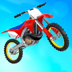 Взломанная Max Air Motocross (Макс Эйр Мотокросс)  [МОД Бесконечные монеты] - полная версия apk на Андроид