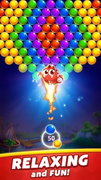 Bubble Shooter  [МОД Бесконечные деньги] Screenshot 4