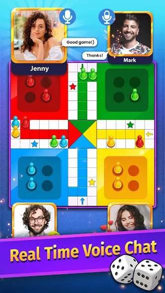 Ludo Game COPLE - Voice Chat  [МОД Меню] Screenshot 4