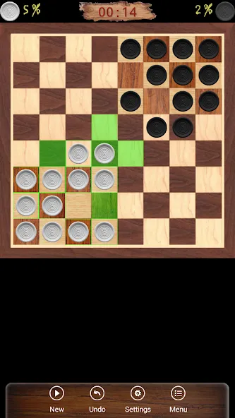 Ugolki - Checkers - Dama  [МОД Меню] Screenshot 1