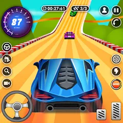 Взлом Nitro Jump - Car Racing (Нитро Джамп Рейсинг)  [МОД Бесконечные деньги] - полная версия apk на Андроид