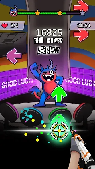 Beat Shooter Night: Rap Battle (ФНФ Фанк)  [МОД Mega Pack] Screenshot 2