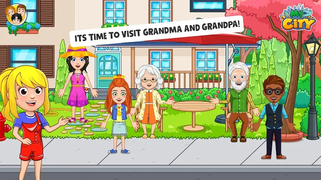 My City : Grandparents Home (Мой город)  [МОД Unlocked] Screenshot 1