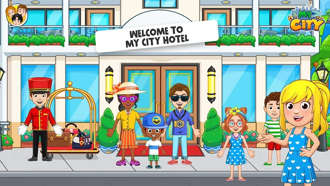 My City : Hotel (Мой Город)  [МОД Все открыто] Screenshot 1