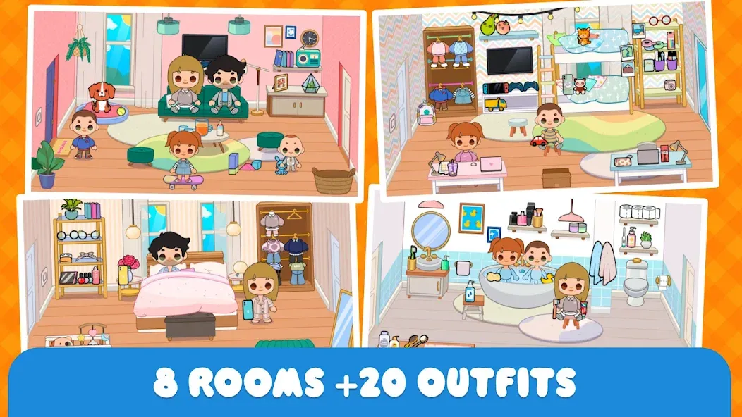 Minni Family Home - Play House (Минни Семейный дом)  [МОД Бесконечные деньги] Screenshot 1