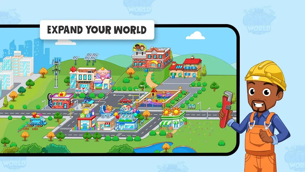 My Town World - Mega Doll City (Май Таун)  [МОД Unlocked] Screenshot 4