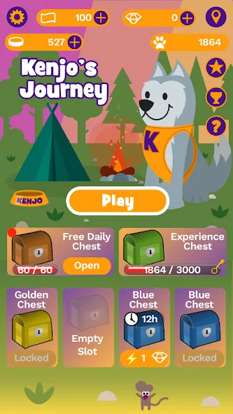 Kenjo's Journey Coin Pusher  [МОД Бесконечные деньги] Screenshot 2