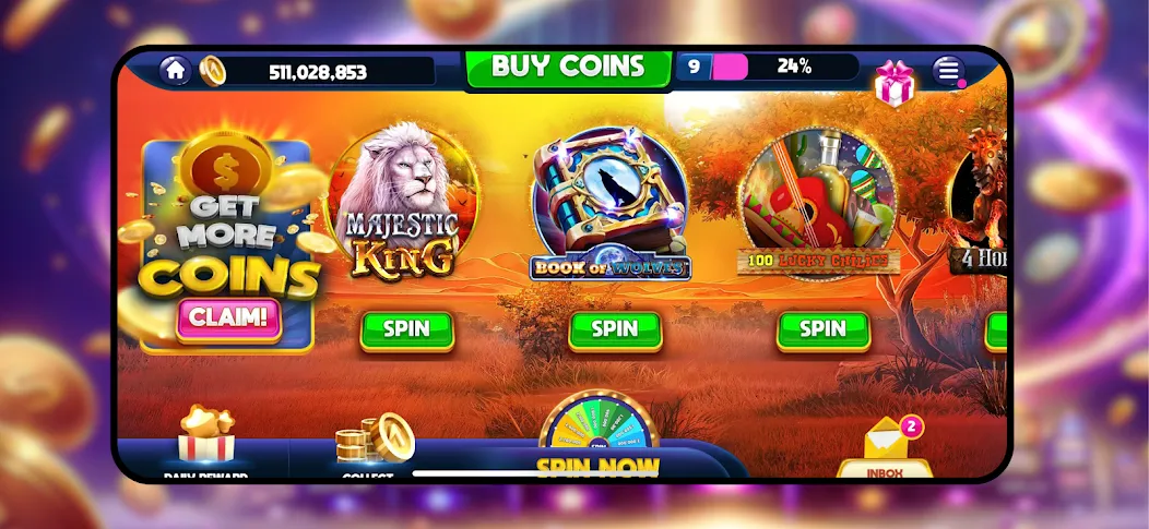 Majestic Slots: Slot Machine  [МОД Все открыто] Screenshot 5