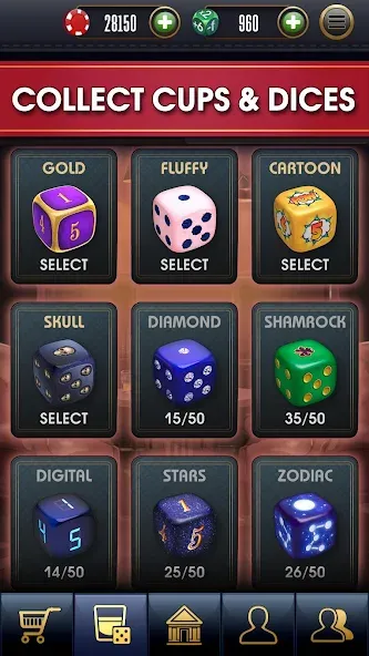 Farkle online 10000 Dice Game  [МОД Много денег] Screenshot 2