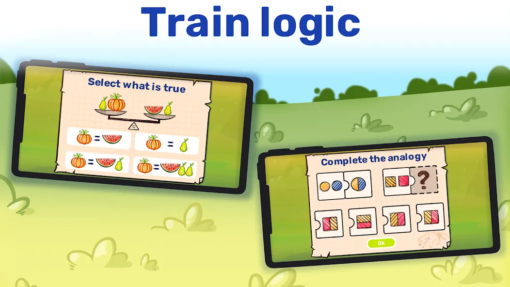 Math&Logic games for kids  [МОД Меню] Screenshot 3